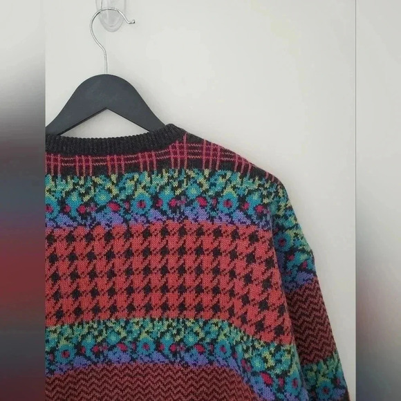 Vintage Stefanel grandmacore wool alpaca  sweater - Picture 5 of 12